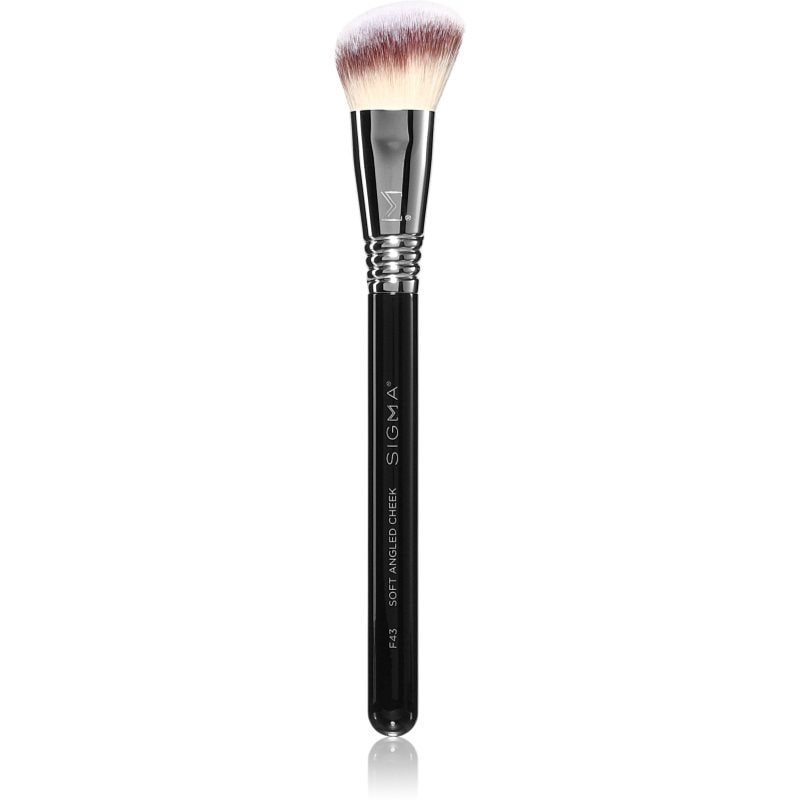 Sigma Beauty Face F43 Soft Angled Cheek Скосена четка за руж - Грим - Сравни цени от 1 магазин с безплатна доставка