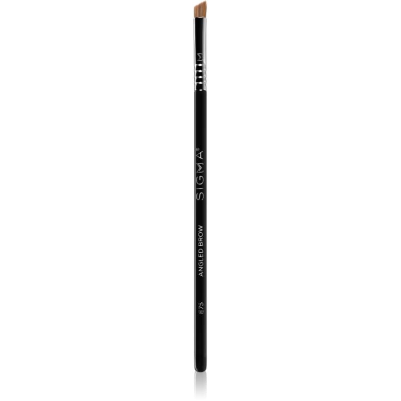 Sigma Beauty Brow E75 Angled Brow Brush скосена четка за вежди