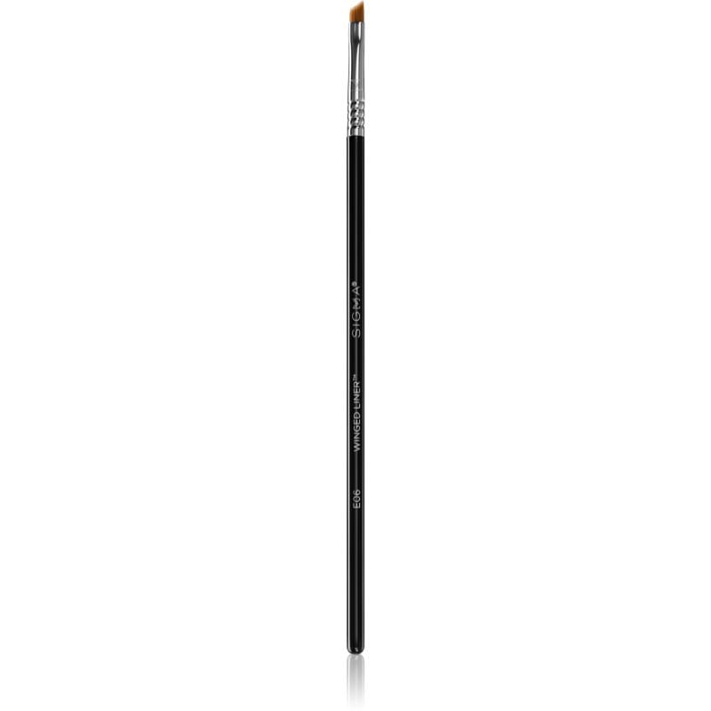 Sigma Beauty Eyes E06 WINGED LINER™ BRUSH четка за очна линия 1 бр.