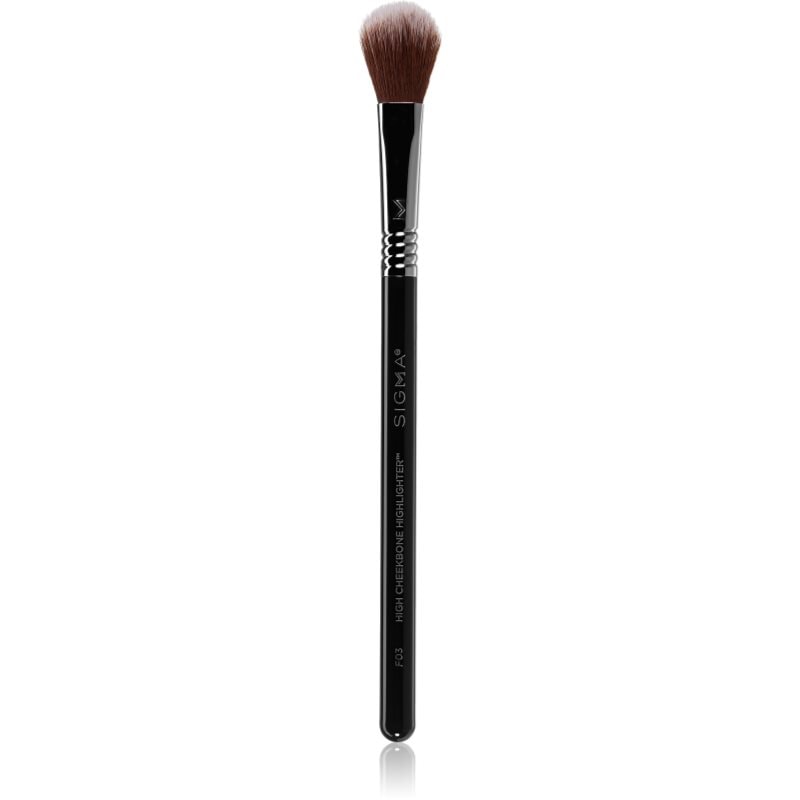 Sigma Beauty Sigma Beauty Face F03 High Cheekbone Highlighter™ Brush четка за озарител - Унисекс парфюм 1мл - Сравни цени от 1 магазин с безплатна доставка