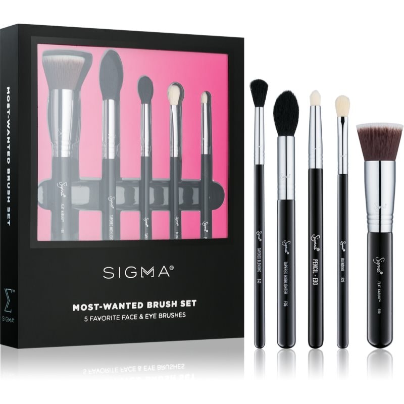 Sigma Beauty Brush Set Most-wanted комплект четки за лице - Комплект - Сравни цени от 1 магазин с безплатна доставка