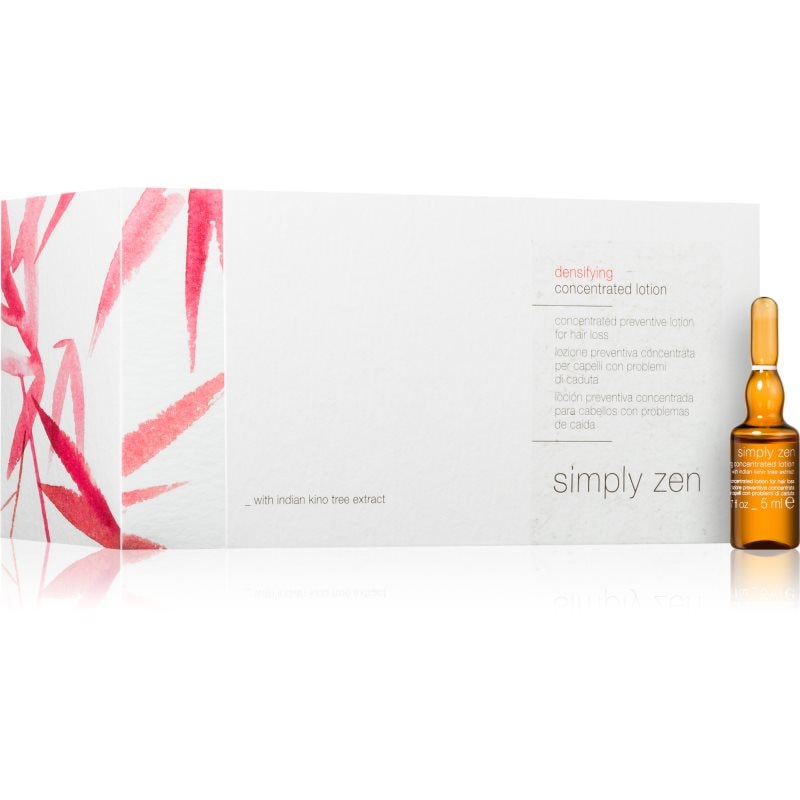 Simply Zen Densifying Concentrated Lotion профилактична грижа против косопад 8x - Грижа за коса - Сравни цени от 1 магазин с безплатна доставка