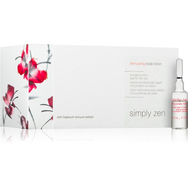 Simply Zen Stimulating Scalp Lotion мляко за коса против косопад 8x - Грижа за коса - Сравни цени от 1 магазин с безплатна доставка