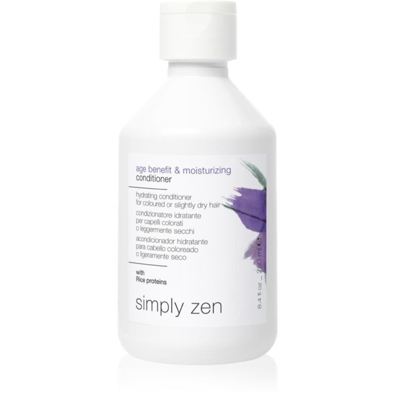 Simply Zen Age Benefit & Moisturizing хидратиращ балсам за ядисана коса - Грижа за коса - Сравни цени от 1 магазин с безплатна доставка