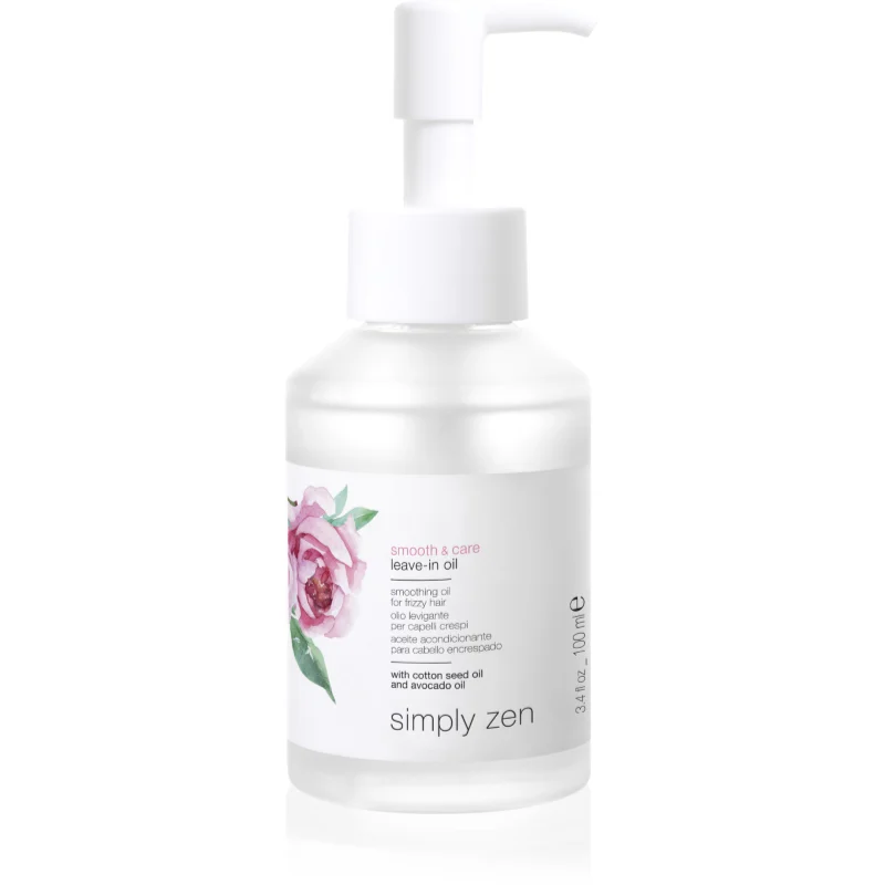 Simply Zen Smooth & Care Leave-in Oil изглаждащо олио против цъфтене
