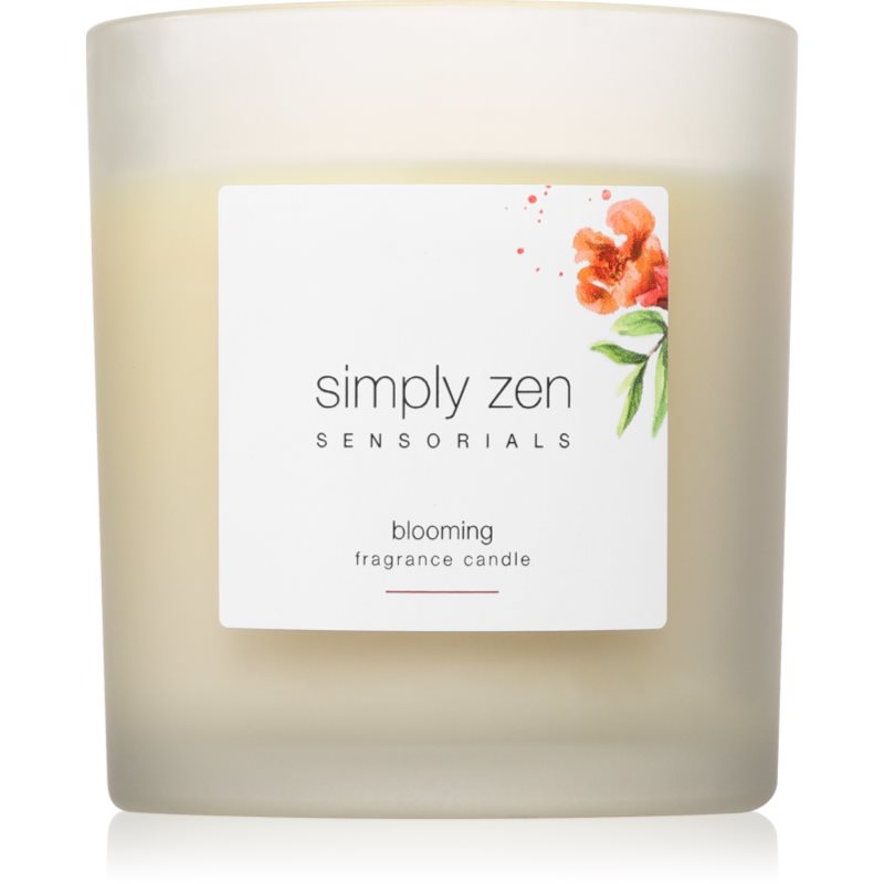 Simply Zen Simply Zen Sensorials Blooming Fragrance Candle ароматна свещ 120 гр. - Унисекс парфюм 120мл - Сравни цени от 1 магазин с безплатна доставка