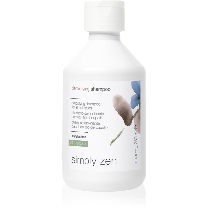 Simply Zen Simply Zen Detoxifying почистващ детоксикиращ шампоан за всички видове коса - Унисекс парфюм 250мл - Сравни цени от 1 магазин с безплатна доставка