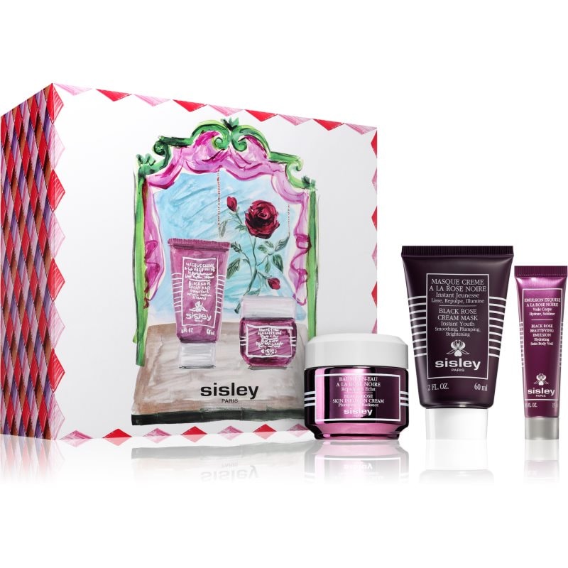 Sisley Sisley Black Rose Duo Luke Edward Hall Gift Set подаръчен комплект за подмладяване на кожата на лицето - Унисекс парфюм - Сравни цени от 1 магазин с безплатна доставка