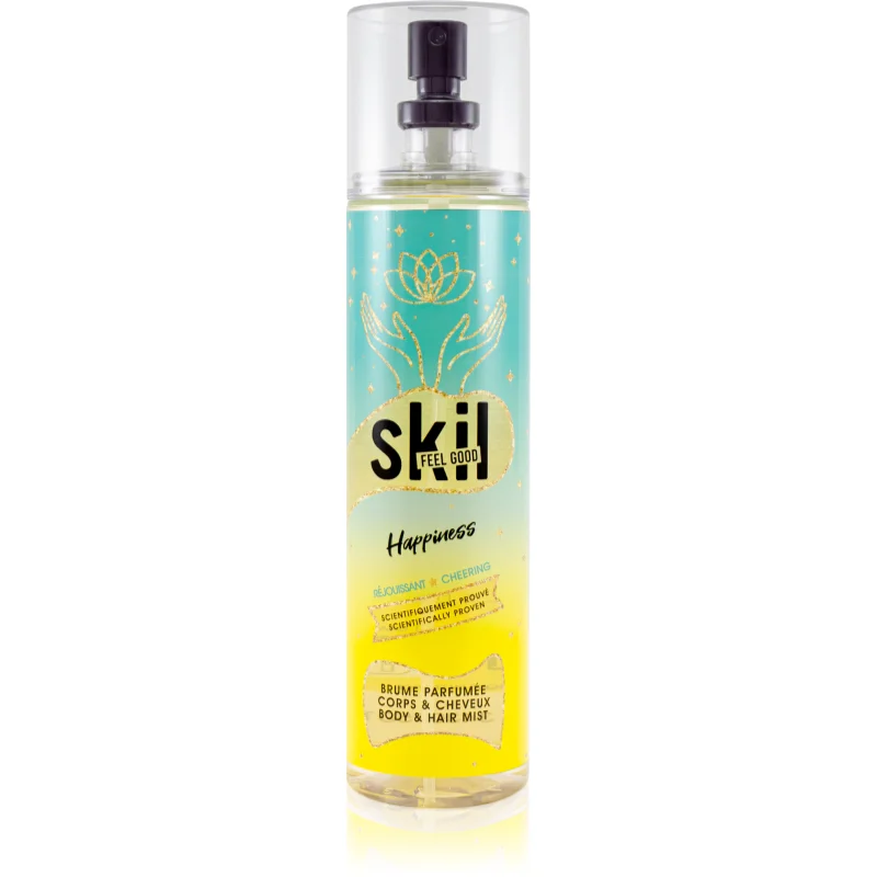 Skil Feel Good Happiness освежаваща мъгла за коса и тяло за жени - Грижа за тяло - Сравни цени от 1 магазин с безплатна доставка
