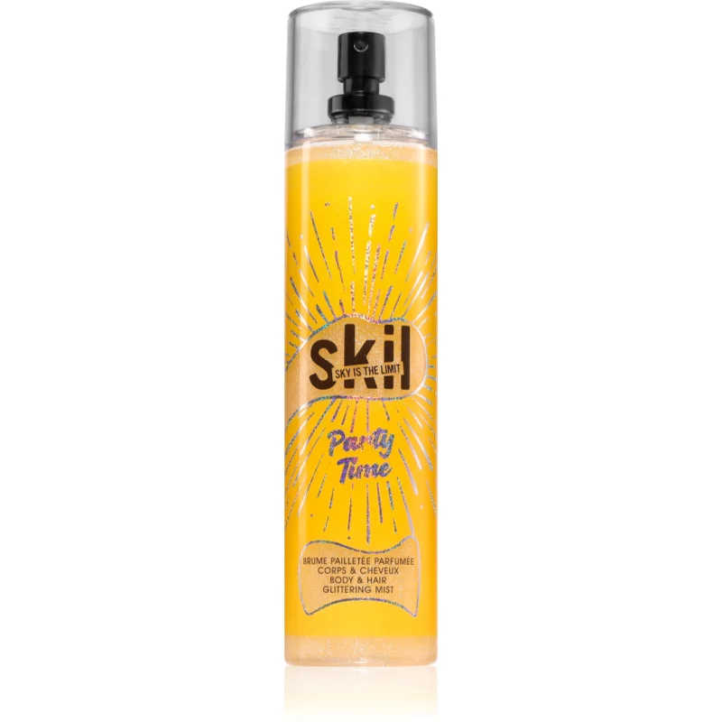 Skil Night Call Party Time спрей за тяло и коса с блясък