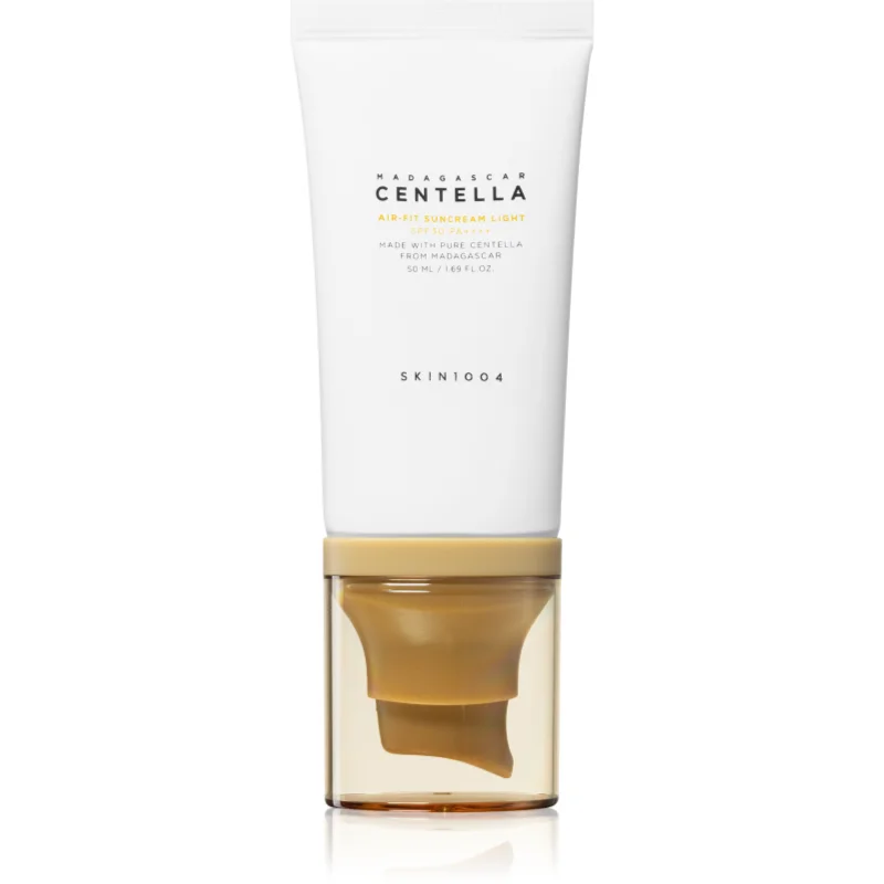 SKIN1004 Madagascar Centella Air-Fit Suncream Light минерален защитен флуид за лице SPF 30