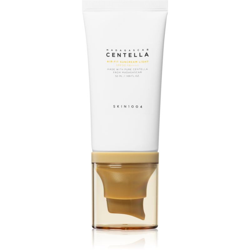 SKIN1004 SKIN1004 Madagascar Centella Air-Fit Suncream Light минерален защитен флуид за лице SPF 30 - Унисекс парфюм 50мл - Сравни цени от 1 магазин с безплатна доставка