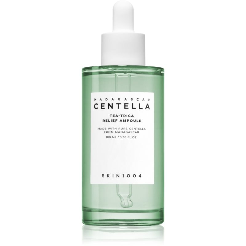 SKIN1004 Madagascar Centella Tea-Trica Relief Ampoule успокояващ серум за лице за проблемна кожа, акне - Грижа за лице - Сравни цени от 1 магазин с безплатна доставка