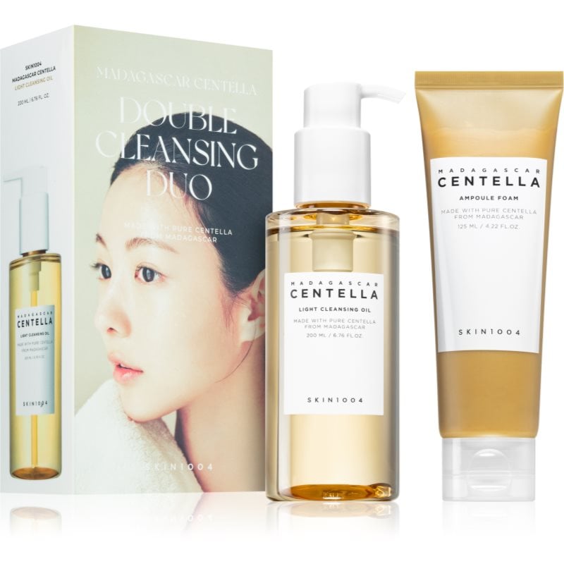 SKIN1004 Madagascar Centella Double Cleansing Duo комплект за чиста и успокоена кожа на лицето