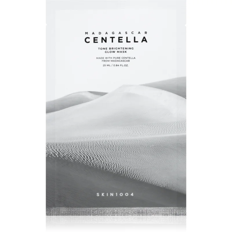 SKIN1004 Madagascar Centella Tone Brightening Glow Mask озаряваща платнена маска с успокояващ ефект - Грижа за лице - Сравни цени от 1 магазин с безплатна доставка
