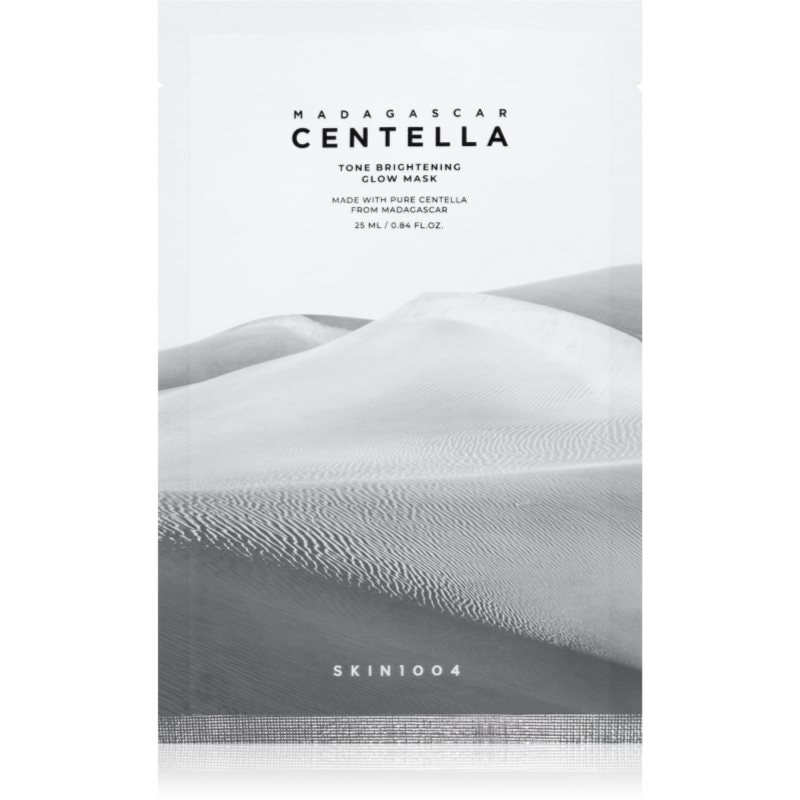 SKIN1004 Madagascar Centella Tone Brightening Glow Mask озаряваща платнена маска с успокояващ ефект - Грижа за лице - Сравни цени от 1 магазин с безплатна доставка