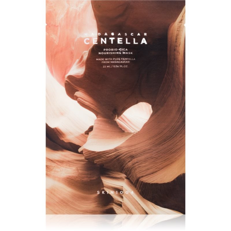 SKIN1004 Madagascar Centella Probio-Cica Nourishing Mask успокояваща платнена маска с подхранващ ефект