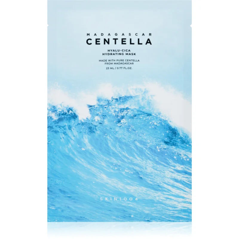 SKIN1004 Madagascar Centella Hyalu-Cica Hydrating Mask платнена маска за лице с хидратиращ и успокояващ ефект - Грижа за лице - Сравни цени от 1 магазин с безплатна доставка