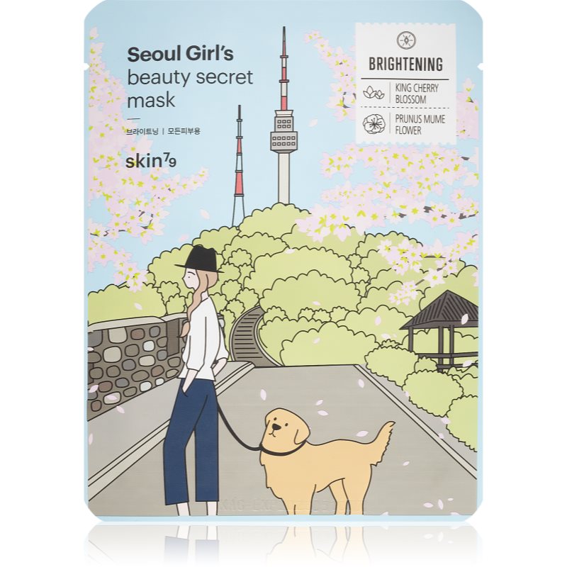 Skin79 Seoul Girl's Beauty Secret платнена маска с озаряващ и хидратиращ ефект - Грижа за лице - Сравни цени от 1 магазин с безплатна доставка