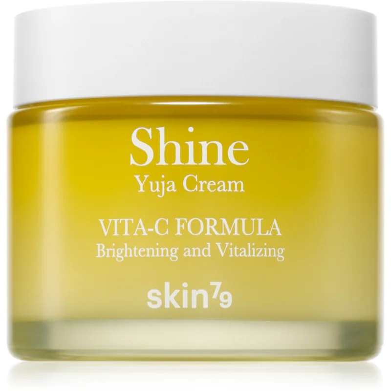 Skin79 Shine Yuja Cream Vita-C Formula хидратиращ и озаряващ крем за лице за кожа с хиперпигментация - Грижа за лице - Сравни цени от 1 магазин с безплатна доставка