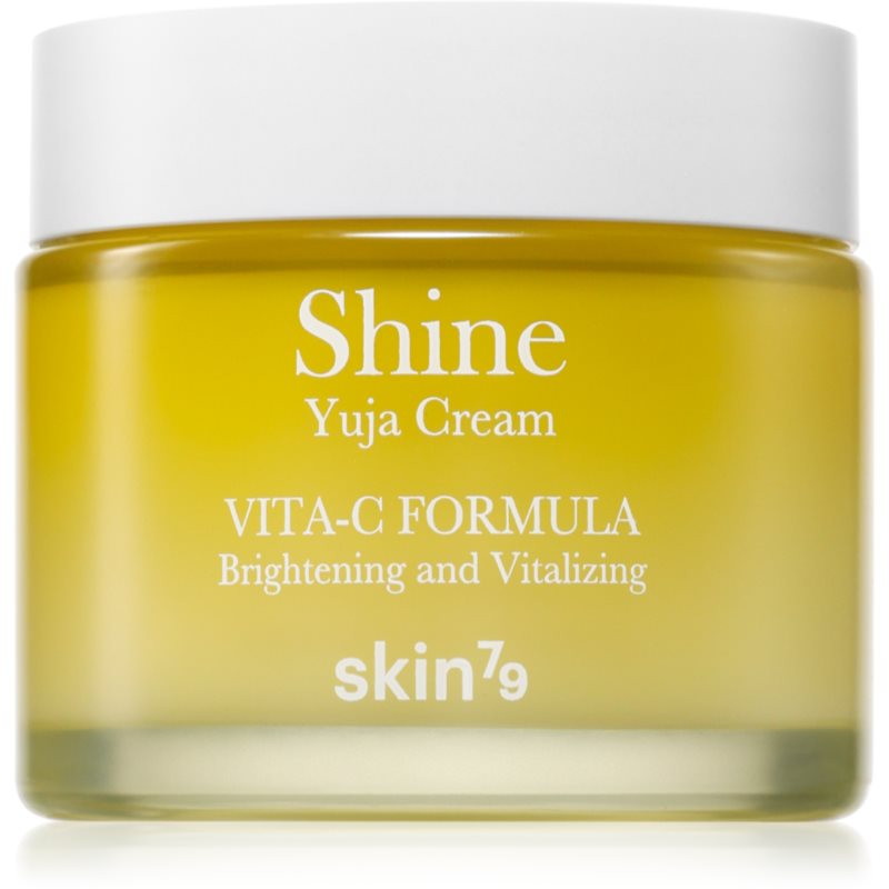 Skin79 Shine Yuja Cream Vita-C Formula хидратиращ и озаряващ крем за лице за кожа с хиперпигментация - Грижа за лице - Сравни цени от 1 магазин с безплатна доставка