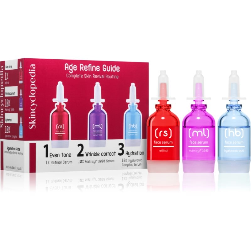 Skincyclopedia Age Refine Guide комплект против стареене на кожата - Комплект - Сравни цени от 1 магазин с безплатна доставка