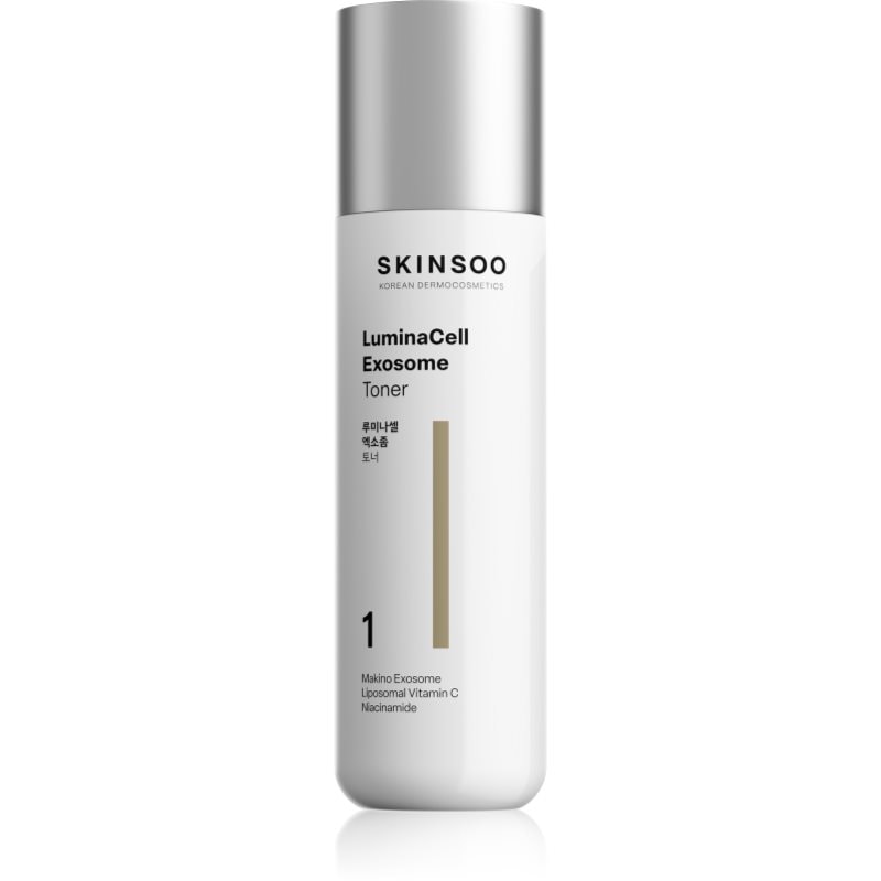 SKINSOO LuminaCell Exosome Toner озаряващ тоник за лице - Грижа за лице - Сравни цени от 1 магазин с безплатна доставка