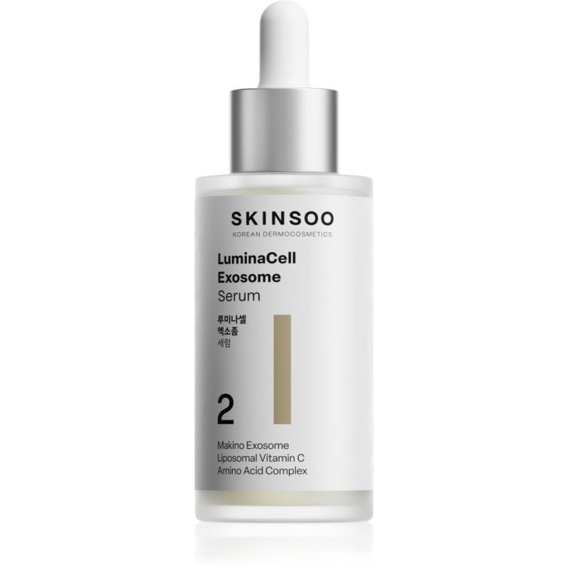 SKINSOO LuminaCell Exosome Serum озаряващ серум за лице