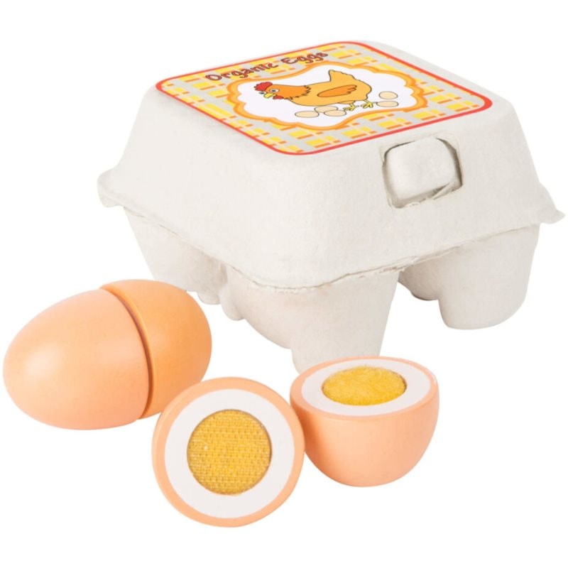 Small foot Wooden Eggs играчка за подреждане от дърво 3 y+ - За деца - Сравни цени от 1 магазин с безплатна доставка