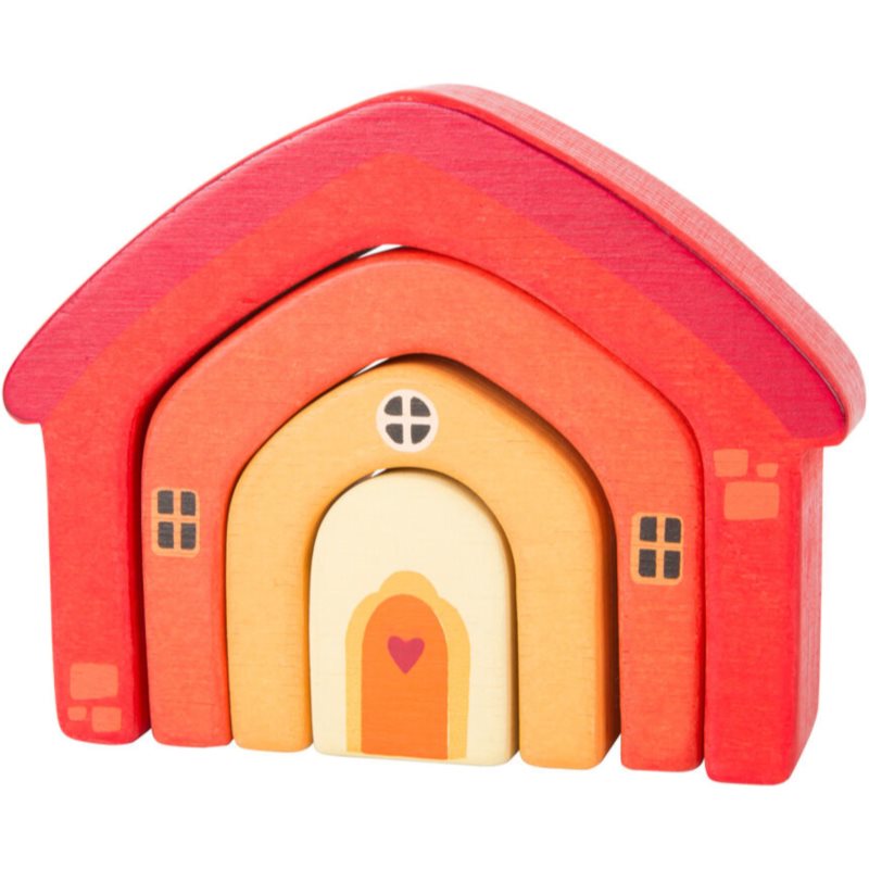 Small foot Wooden Building Blocks House играчка за подреждане от дърво 12 m+ - За деца - Сравни цени от 1 магазин с безплатна доставка