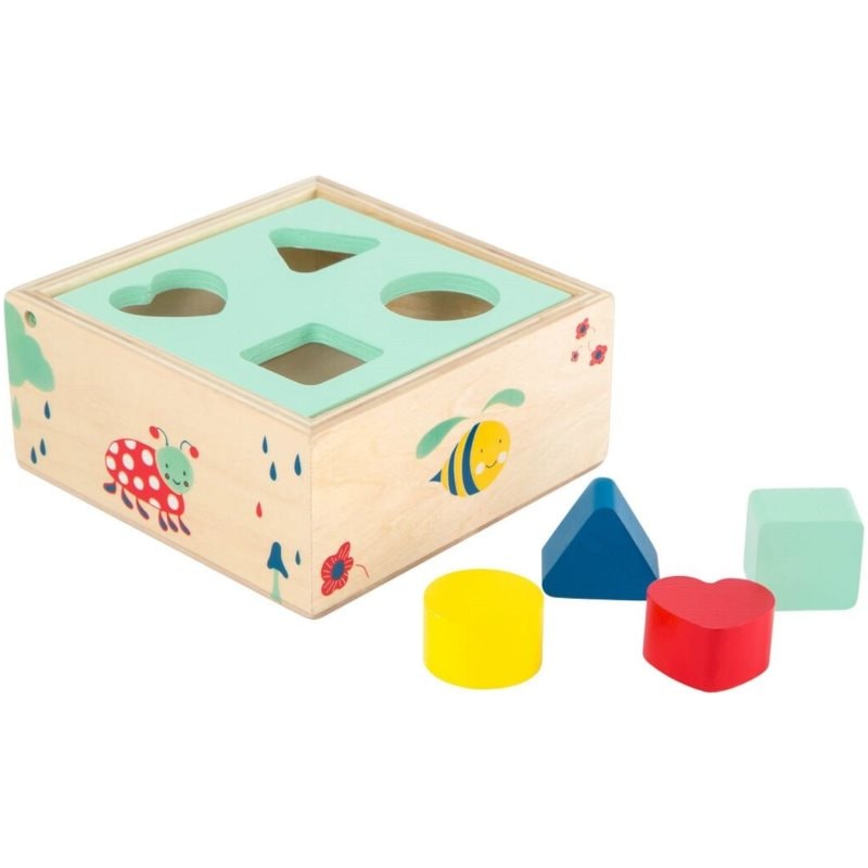 Small foot Shape-Fitting Cube Forest играчка сортер от дърво 12 m+ - За деца - Сравни цени от 1 магазин с безплатна доставка