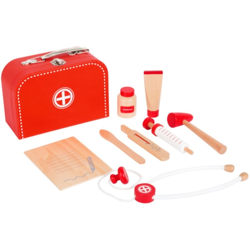 Small foot Wooden Doctor’s Kit комплект играчки от дърво 3 y+ - За деца - Сравни цени от 1 магазин с безплатна доставка