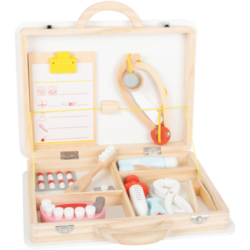Small foot Doctor's Playset комплект играчки от дърво 3 y+ - За деца - Сравни цени от 1 магазин с безплатна доставка