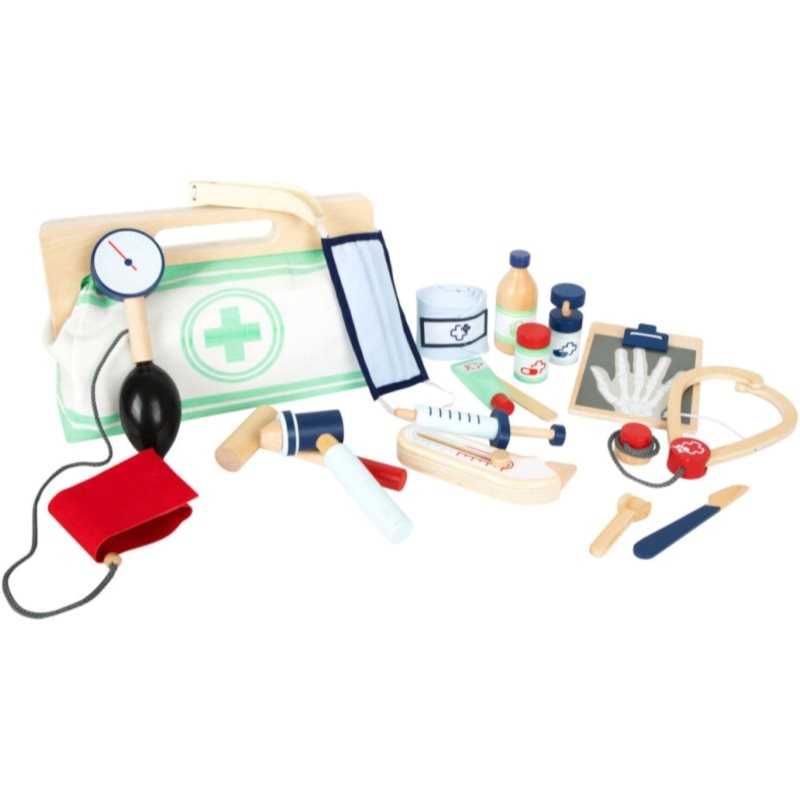 Small foot Wooden Doctor’s Bag комплект играчки от дърво 3y+ - За деца - Сравни цени от 1 магазин с безплатна доставка