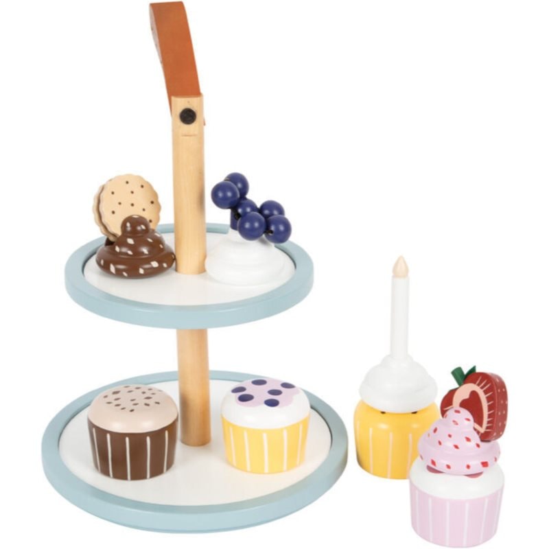 Small foot Tasty Cupcake Display Tray комплект играчки от дърво 3 y+ - За деца - Сравни цени от 1 магазин с безплатна доставка