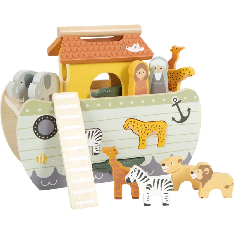 Small foot Noah's Ark комплект играчки от дърво 12 m+