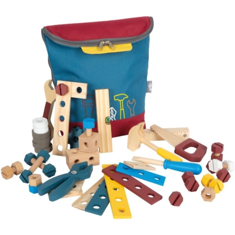 Small foot Workshop Tool Backpack комплект играчки от дърво 3 y+ - За деца - Сравни цени от 1 магазин с безплатна доставка