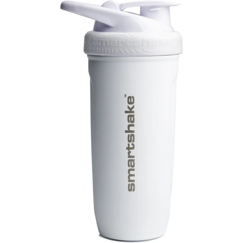 Smartshake Reforce спортен шейкър голям White - Електроуред - Сравни цени от 1 магазин с безплатна доставка