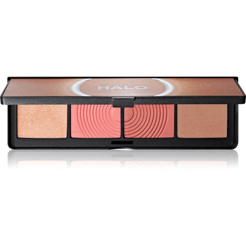 Smashbox Halo Sculpt + Glow Face Palette палитра с хайлайтъри и ружове