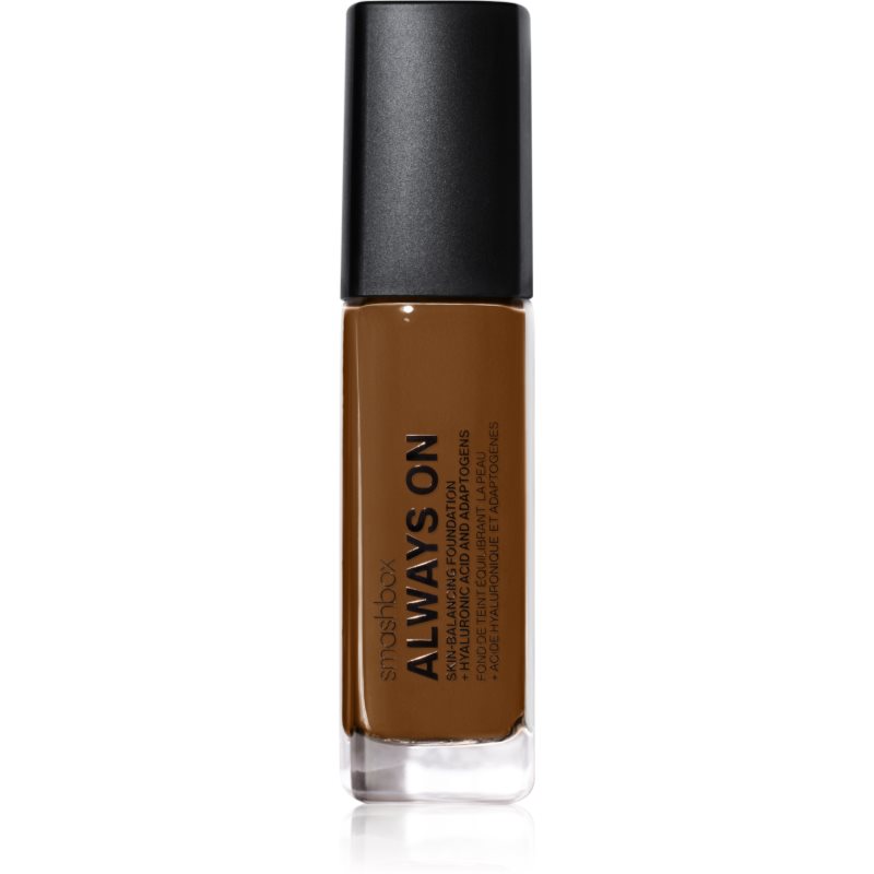 Smashbox Always On Skin Balancing Foundation дълготраен фон дьо тен цвят D10N - LEVEL-ONE DARK WITH A NEUTRAL UNDERTONE - Грим - Сравни цени от 1 магазин с безплатна доставка