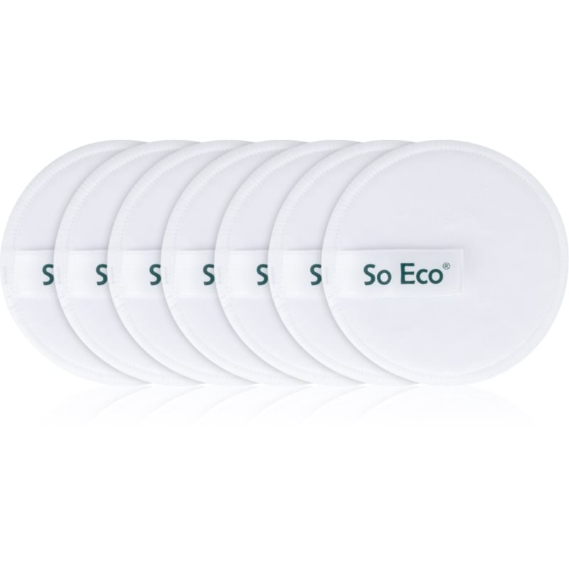 So Eco Reusable Microfibre Cleansing Pads тампони за почистване на грим - Грижа за лице - Сравни цени от 1 магазин с безплатна доставка