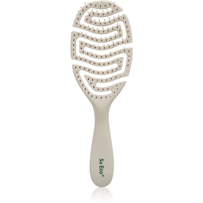 So Eco Flexi Curve Detangling Brush овална четка за по-лесно разресване на косата