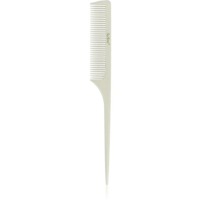 So Eco Biodegradable Tail Comb гребен, подлежащ на компостиране за стайлинг и обем