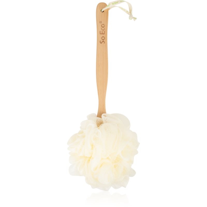 So Eco Long Handle Shower Pouf гъба за миене на тялото с удължена дръжка - Грижа за тяло - Сравни цени от 1 магазин с безплатна доставка