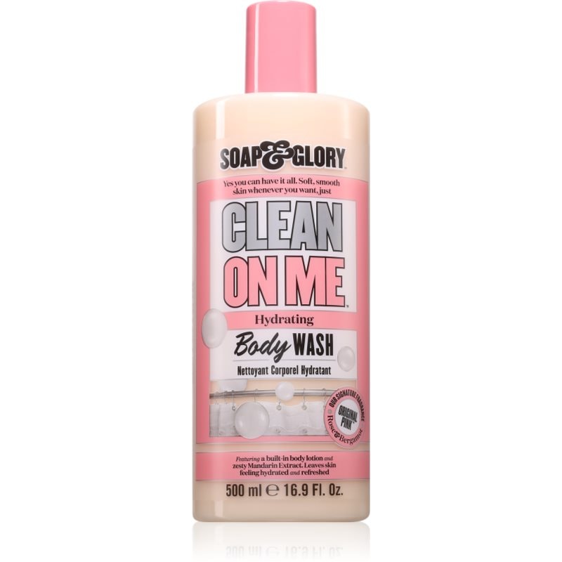 Soap & Glory Soap & Glory Clean On Me душ гел - Унисекс парфюм 500мл - Сравни цени от 1 магазин с безплатна доставка