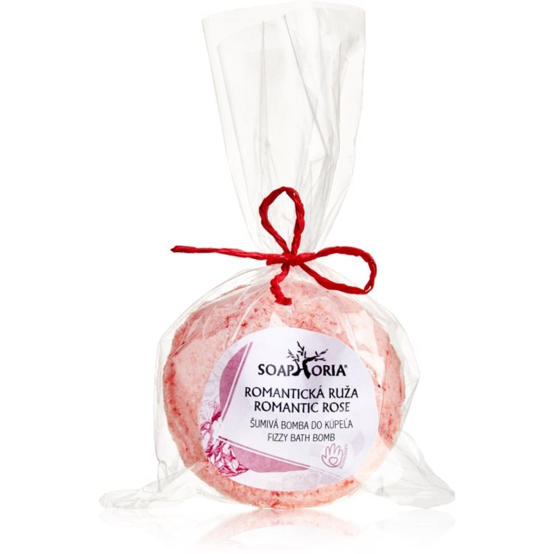 Soaphoria Romantic Rose Fizzy Bath Bomb антистресов комплект за вана с регенериращ ефект - Комплект - Сравни цени от 1 магазин с безплатна доставка