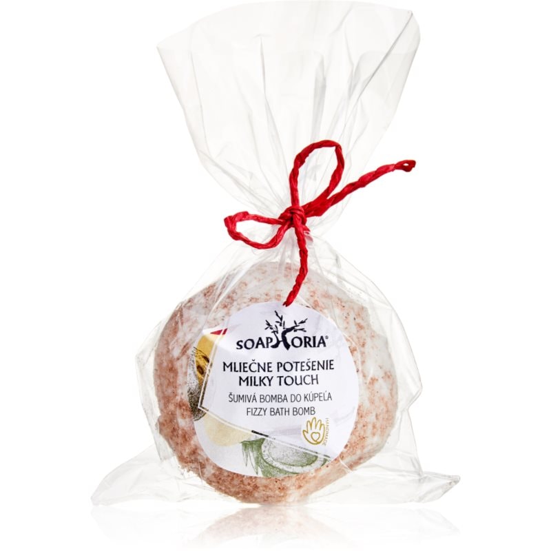 Soaphoria Milky Touch Fizzy Bath Bomb регенериращ комплект за вана със стягащ ефект - Комплект - Сравни цени от 1 магазин с безплатна доставка