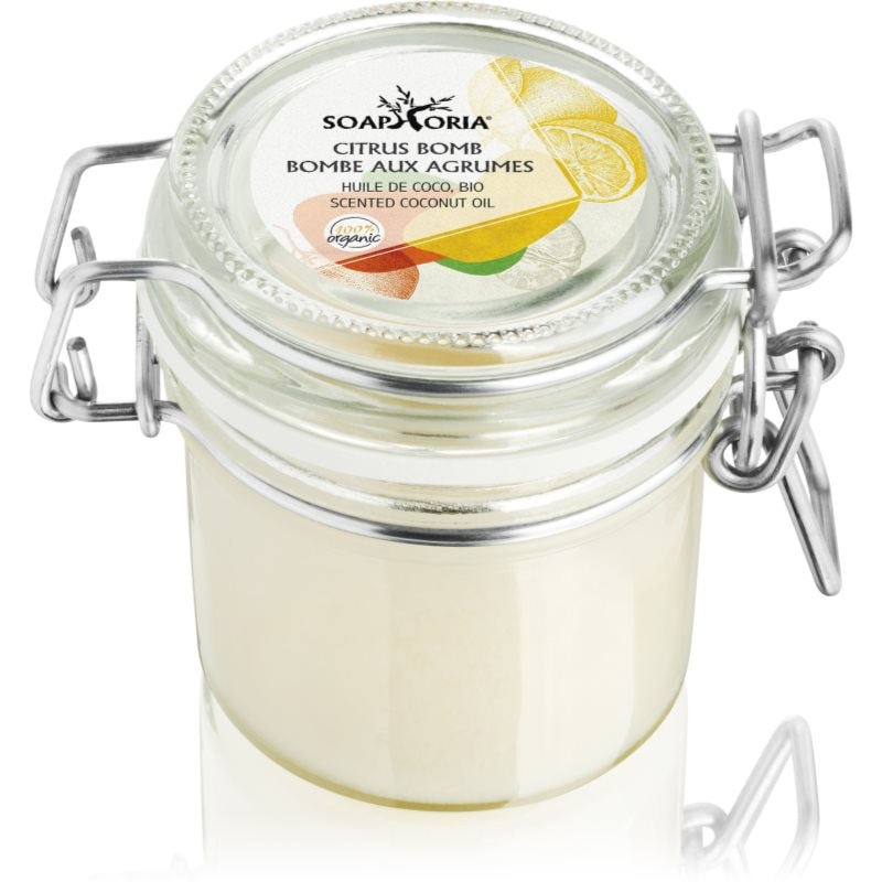 Soaphoria Citrus Bomb Scented Coconut Oil био кокосово масло за лице и тяло - Грижа за лице - Сравни цени от 1 магазин с безплатна доставка