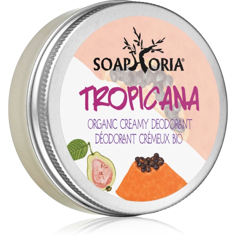 Soaphoria Tropicana Organic Creamy Deodorant органичен кремообразен дезодорант - Грижа за тяло - Сравни цени от 1 магазин с безплатна доставка
