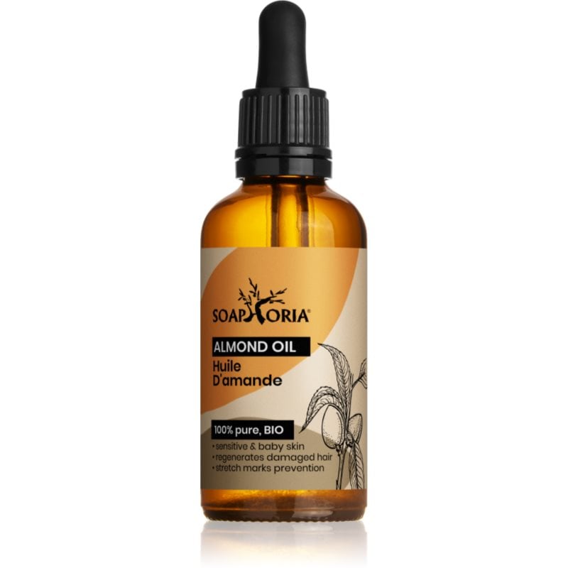 Soaphoria Organic Almond Oil бадемово олио